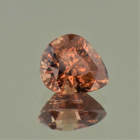 Zircon pear 6.35 ct