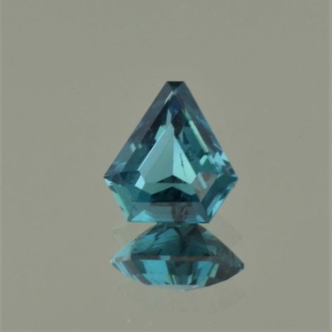 Indicolite fantasy greenish blue 2.42 ct