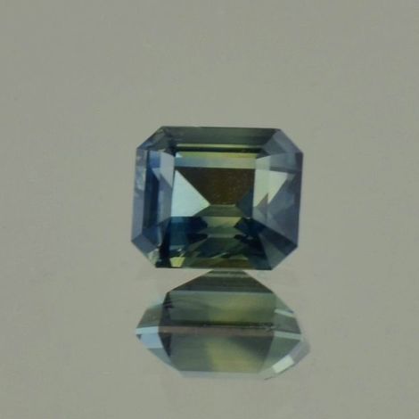 Sapphire octagon bicolor unheated 2.02 ct