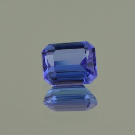 Tansanit octagon blau 2,28 ct