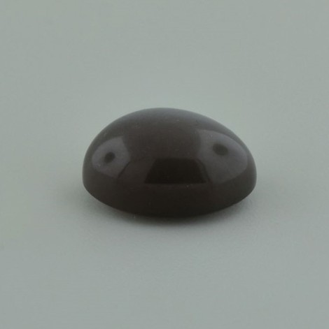 Moonstone cabochon oval dark gray 15.74 ct