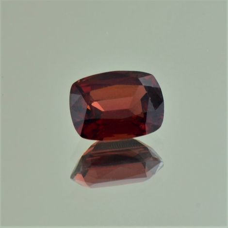 Garnet Pyrope cushion orange red 3.54 ct