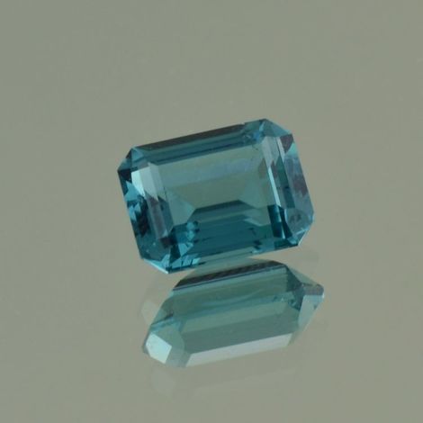 Indicolite Tourmaline octagon blue 3.10 ct