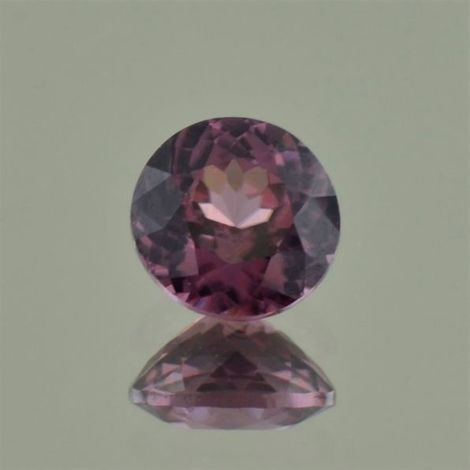 Zircon round dunkelrosa 3.40 ct