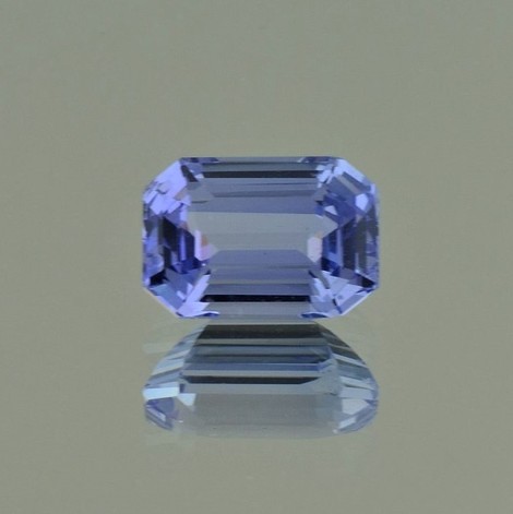 Sapphire octagon intense light blue unheated 4.00 ct