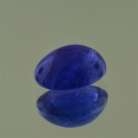 Tansanit Cabochon oval blau 13,14 ct