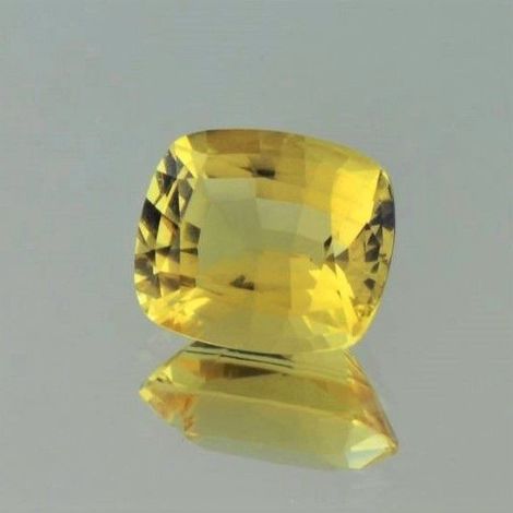 Golden Beryl cushion yellow 7.58 ct