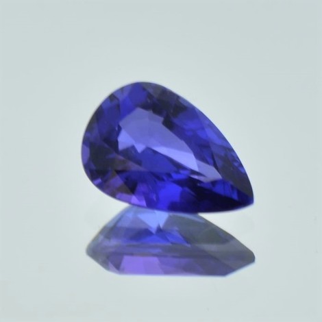 Tanzanite pear blue 2.80 ct