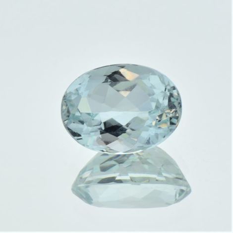 Aquamarin, Oval facettiert (4,74 ct.) aus Afrika Aquamarin, Oval facettiert (4,74 ct.) aus Afrika
