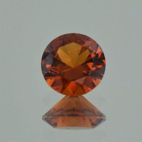 Malaya-Granat, Rund facettiert (1,84 ct.) aus Tansania (Tanga) Malaya-Granat, Rund facettiert (1,84 ct.) aus Tansania (Tanga)