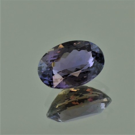 Tansanit, Oval facettiert (5,00 ct.) aus Tansania (Merelani Hills)