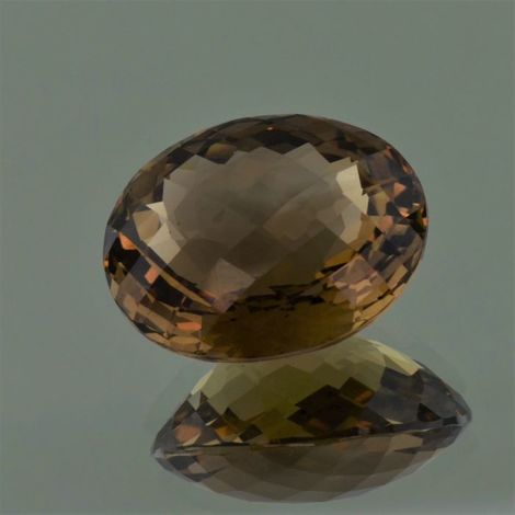 Topaz oval brown 38.10 ct