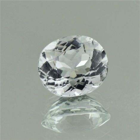 Topas oval farblos 6,08 ct