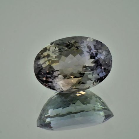 Zoisite oval multicolor unheated 5.51 ct.