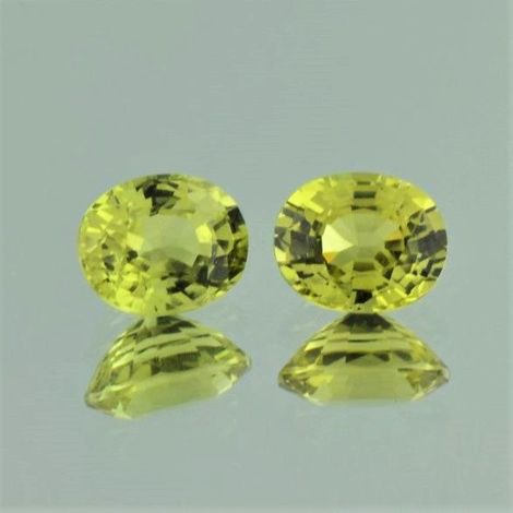 Mali-Granat Duo, Oval facettiert (3,99 ct.) aus Mali (Kayes Region, Sandaré) Mali-Granat Duo, Oval facettiert (3,99 ct.) aus Mali (Kayes Region, Sandaré)