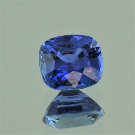 Saphir Burma antik blau ungebrannt 3,28 ct