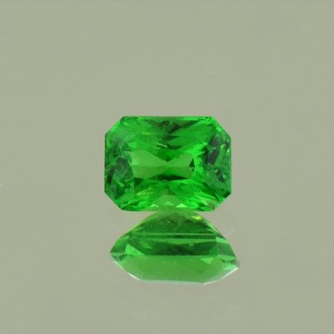 Tsavorite Garnet octagon intense grass green 1.20 ct