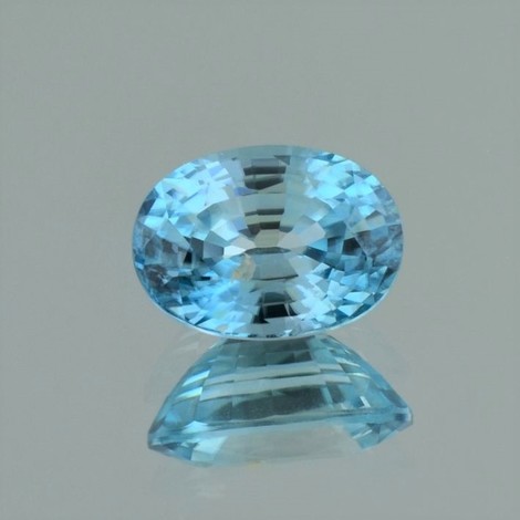 Zirkon, Oval facettiert (6,04 ct.) aus Kambodscha (Ratanakiri)