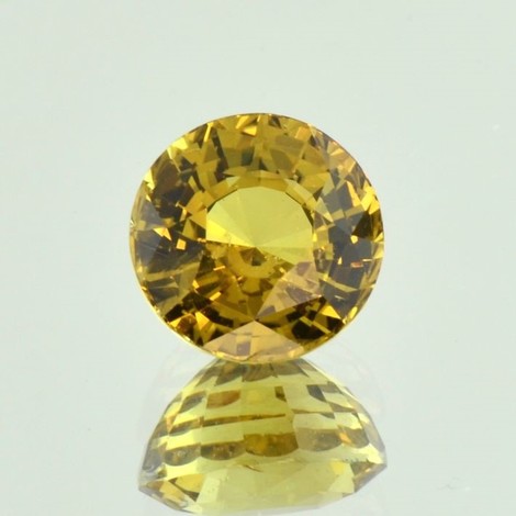 Chrysoberyll, Rund facettiert (6,66 ct.) aus Sri Lanka