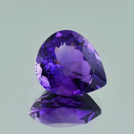 Amethyst, Tropfen facettiert (20,03 ct.) aus Brasilien