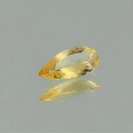 Topas Tropfen gelb unbehandelt 1,35 ct.