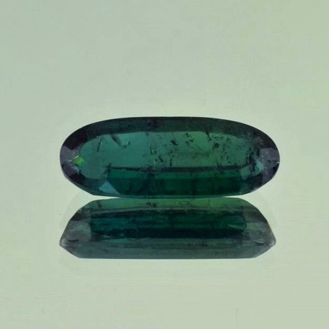 Turmalin oval blaugrün unbehandelt 14,79 ct