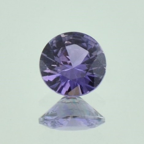 Spinel round violet-blue untreated 1.71 ct