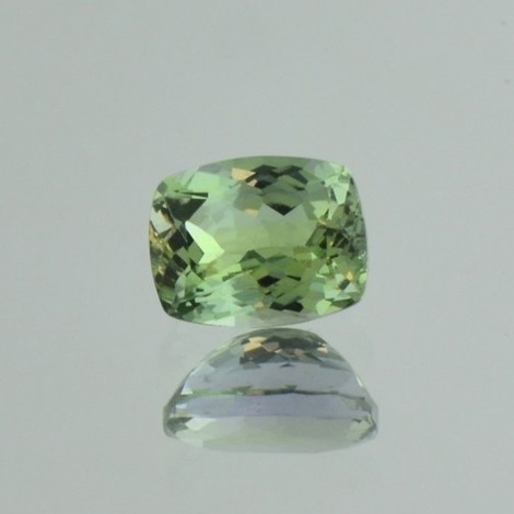 Zoisite cushion green untreated 1.34 ct.