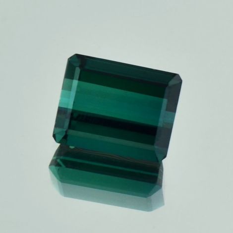 Tourmaline octagon blue green 7.79 ct