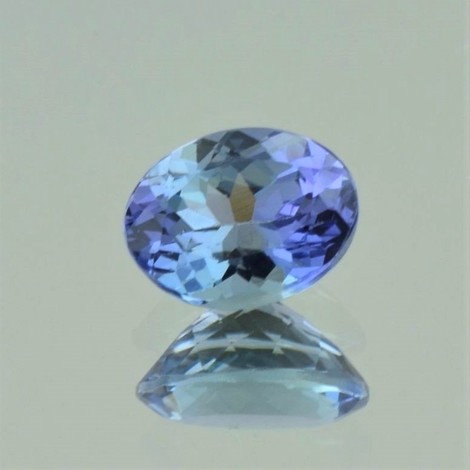 Tansanit oval blau ungebrannt 1,99 ct