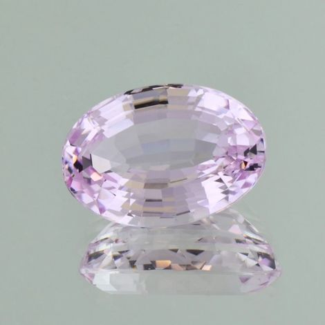 Kunzite oval pink untreated 23.59 ct