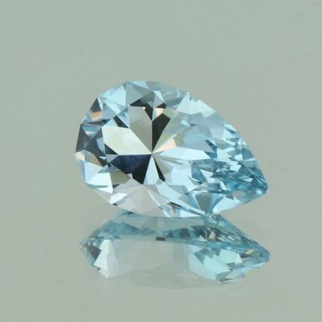 Topas Tropfen hellblau unbehandelt 16,48 ct