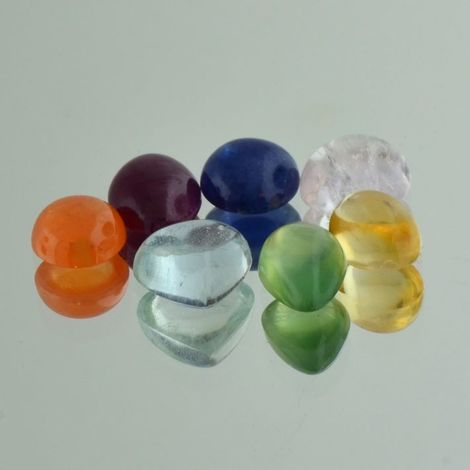 Mixed Lot Cabochons multicolor 21,30 ct