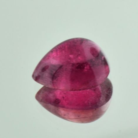 Rubellite Tourmaline cabochon pear 13.62 ct Rubellite Tourmaline cabochon pear 13.62 ct