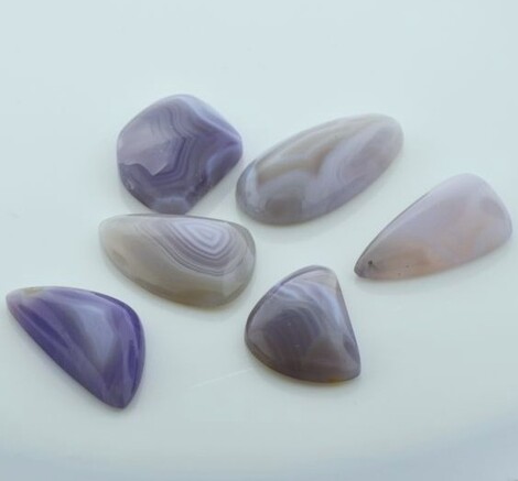 Chalcedon Lot Cabochons 108,33 ct Chalcedon Lot Cabochons 108,33 ct