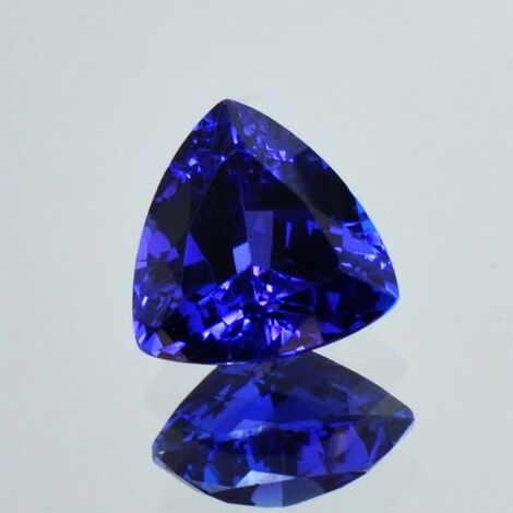 Tansanit Trillion intensives Blau 3,58 ct