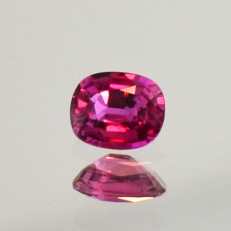 Rubin antik pink-rot ungebrannt 0,62 ct