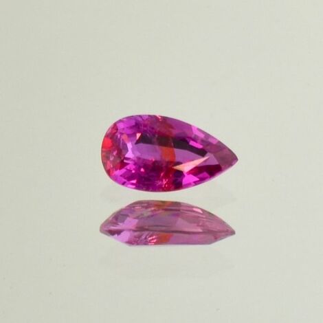 Rubin Tropfen pink-rot ungebrannt 0,88 ct