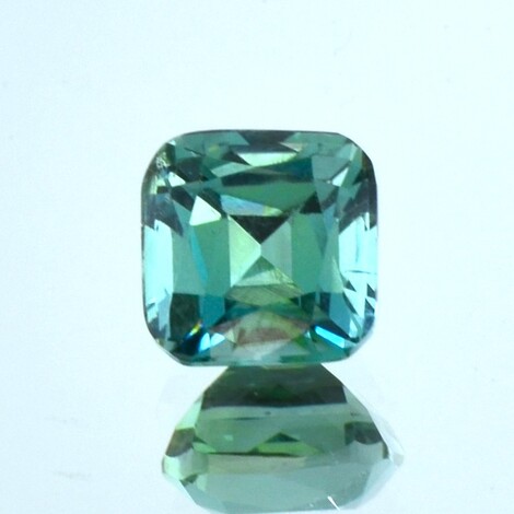 Tourmaline cushion lagoon 4.12 ct