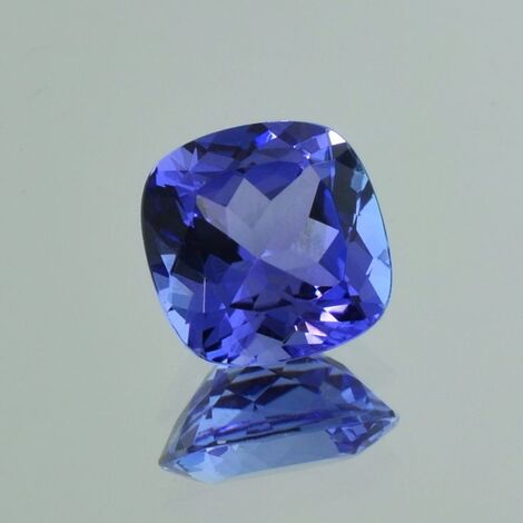 Tansanit, Antik facettiert (6,39 ct.) aus Tansania (Merelani Hills)