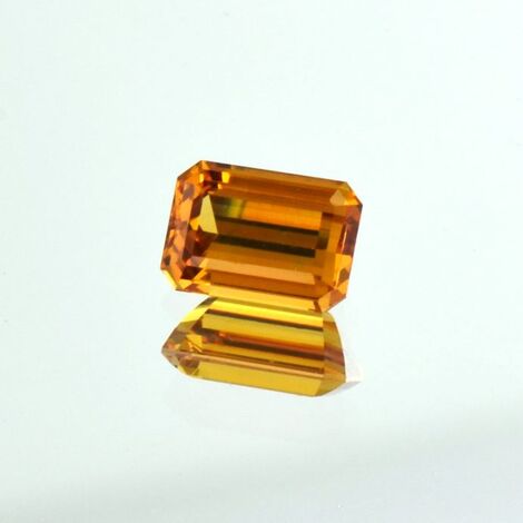 Garnet Grossularite octagon orange 1.87 ct