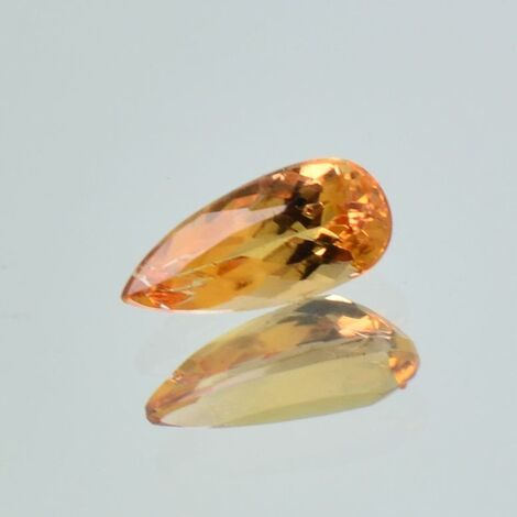 Imperial Topas Tropfen gelborange 1,93 ct