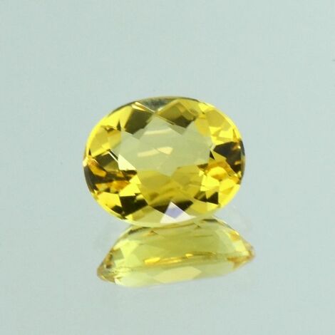 Goldberyll oval intensives Gelb 4,00 ct