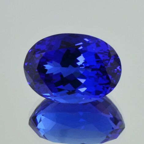 Tansanit oval intensives Blau 19,10 ct.