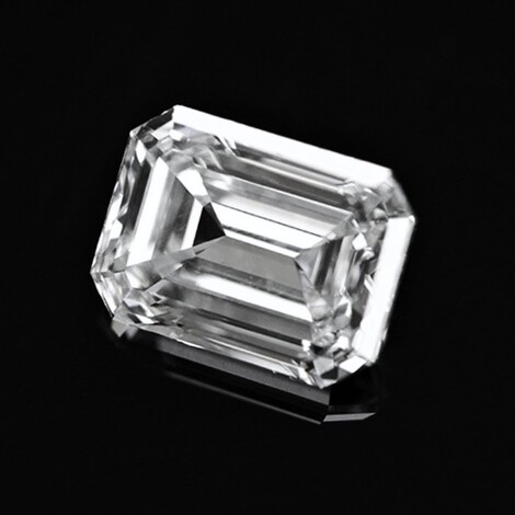 Diamond octagon feines white G loupe clean 1.01 ct