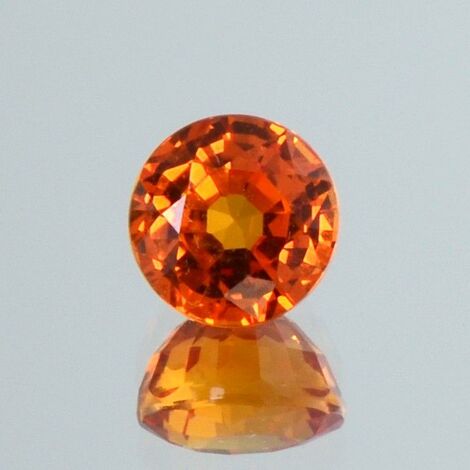 Mandarin-Granat rund orange 2,05 ct