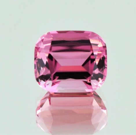 Tourmaline cushion intense pink 14.87 ct.
