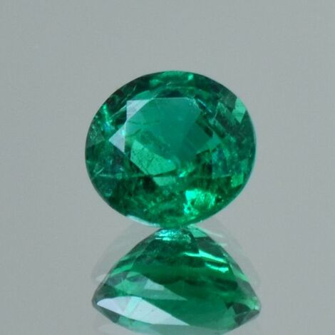 Smaragd rund grün 1,45 ct.