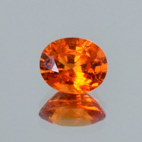 Mandarin Granat oval orange unbehandelt 2,56 ct.