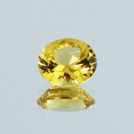 Granat Grossular oval gelb unbehandelt 1,32 ct.